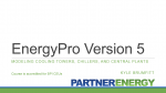EnergyPro Version 5: Cooling Towers, Chillers, and Central Plants Webinar by Partner Energy